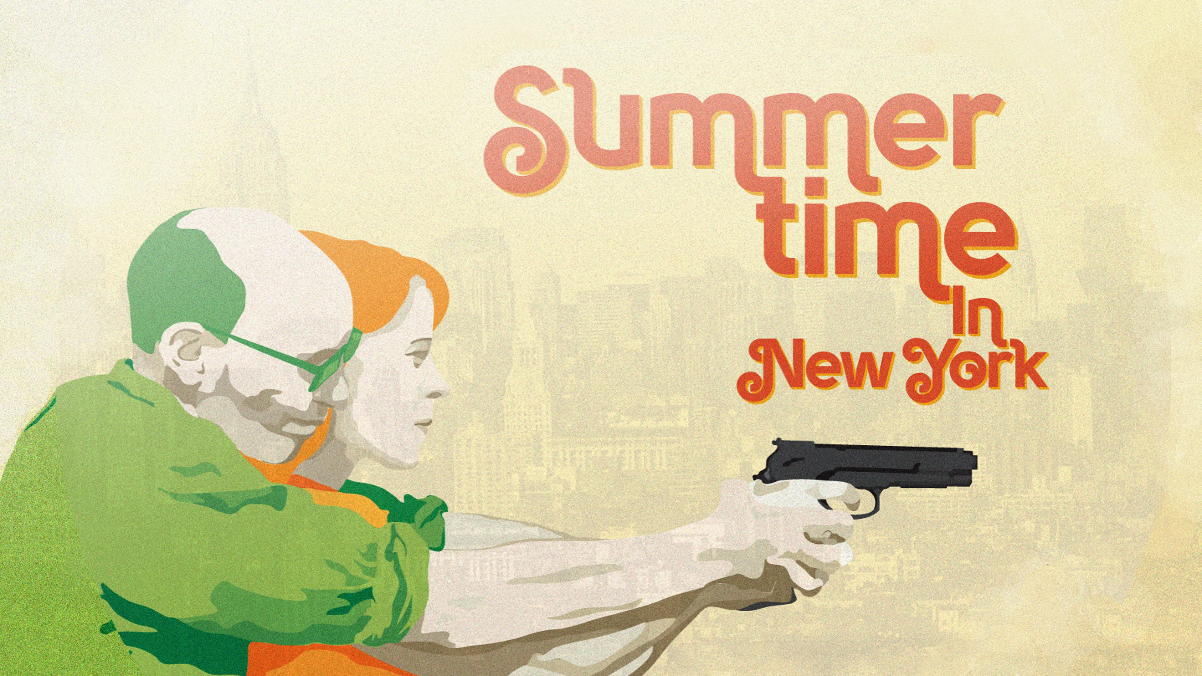 Summertime in New York poster